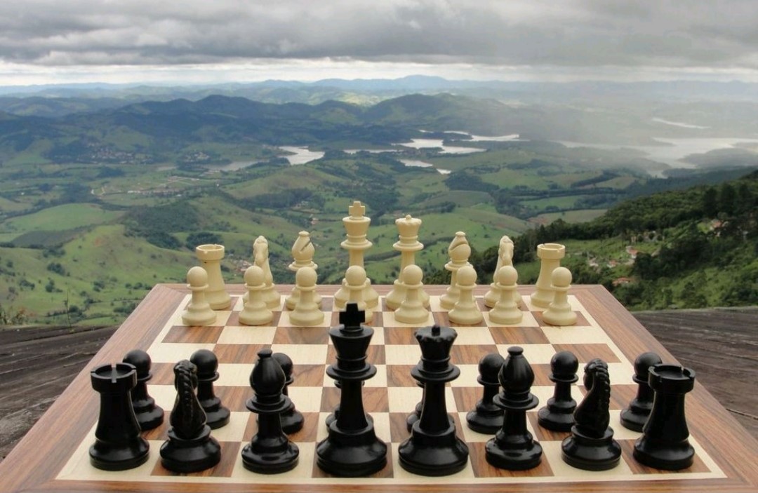 Jogar xadrez com amigos é viver 